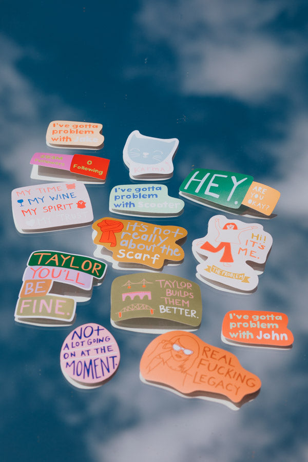 Obscure Artist Sticker Pack Volume I
